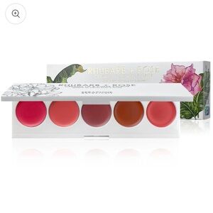 SERAPHINE BOTANICALS CREAMY LIP & CHEEK PALETTE (Rhubarb & Rose)